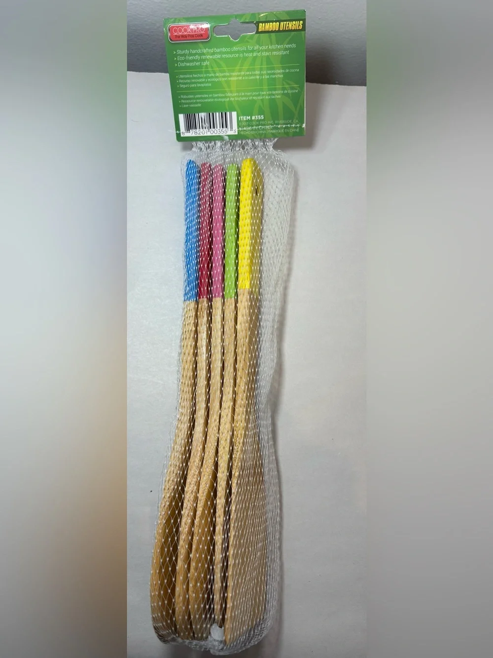 5pc Bamboo Utensils Eco Friendly